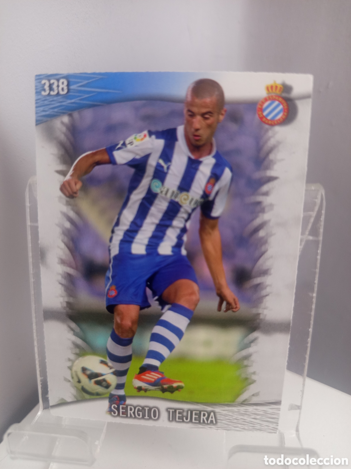 Football Stickers: ❇️ CROMO ⚽ SERGIO TEJERA ESPA&Ntilde;OL 338 FICHAS LIGA QUIZ GAME 2014 13 14 2013 2014 MUNDICROMO ❇️