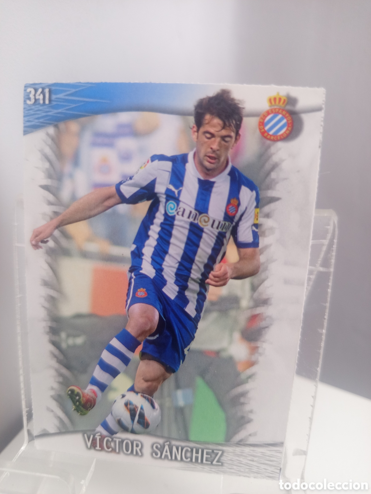 Cromos de f&uacute;tbol: ❇️ CROMO ⚽ V&Iacute;CTOR S&Aacute;NCHEZ ESPA&Ntilde;OL 341 FICHAS LIGA QUIZ GAME 2014 13 14 2013 2014 MUNDICROMO ❇️