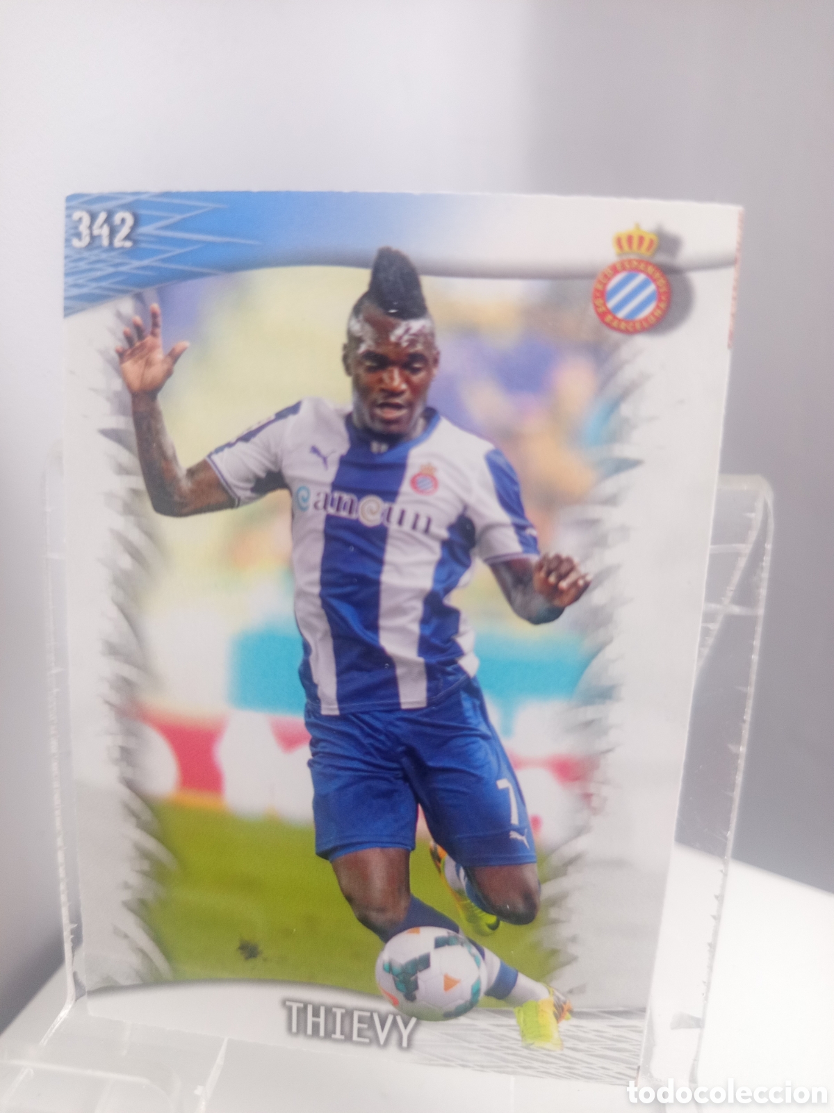 Cromos de f&uacute;tbol: ❇️ CROMO ⚽ THIEVY ESPA&Ntilde;OL 342 FICHAS LIGA QUIZ GAME 2014 13 14 2013 2014 MUNDICROMO ❇️