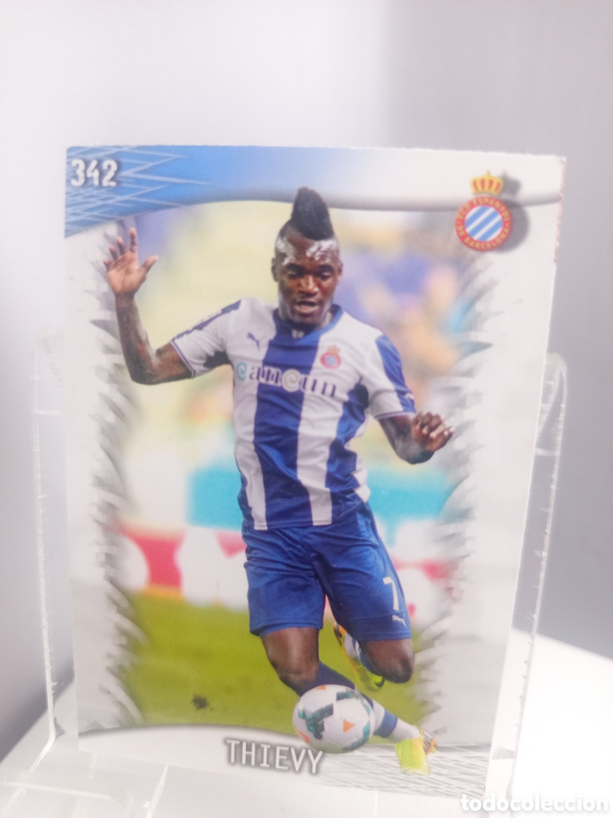 Cromos de f&uacute;tbol: ❇️ CROMO ⚽ THIEVY ESPA&Ntilde;OL 342 FICHAS LIGA QUIZ GAME 2014 13 14 2013 2014 MUNDICROMO ❇️