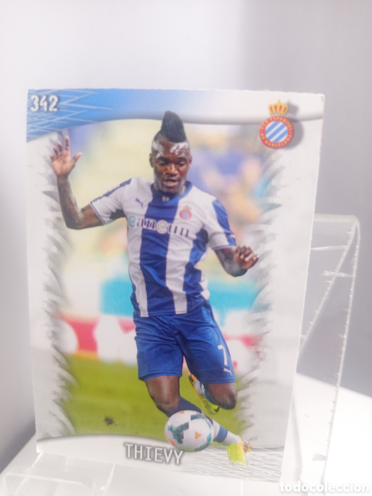 Cromos de f&uacute;tbol: ❇️ CROMO ⚽ THIEVY ESPA&Ntilde;OL 342 FICHAS LIGA QUIZ GAME 2014 13 14 2013 2014 MUNDICROMO ❇️