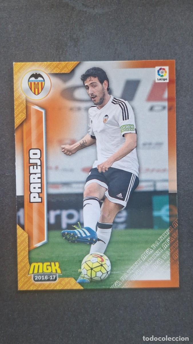 Cromos de f&uacute;tbol: L1 PAREJO VALENCIA C. F. 501 PANINI MEGACRACKS 2016 2017 16 17