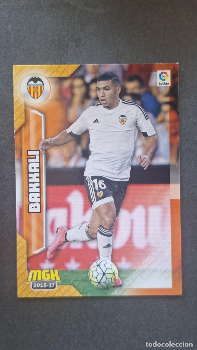 Cromos de f&uacute;tbol: L1 BAKKALI VALENCIA C. F. 503 PANINI MEGACRACKS 2016 2017 16 17