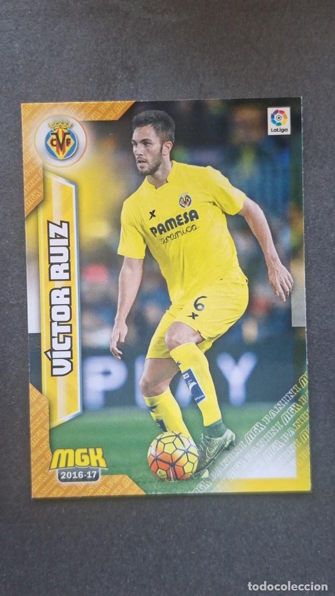 Football Stickers: L1 VICTOR RUIZ VILLARREAL C. F. 521 PANINI MEGACRACKS 2016 2017 16 17