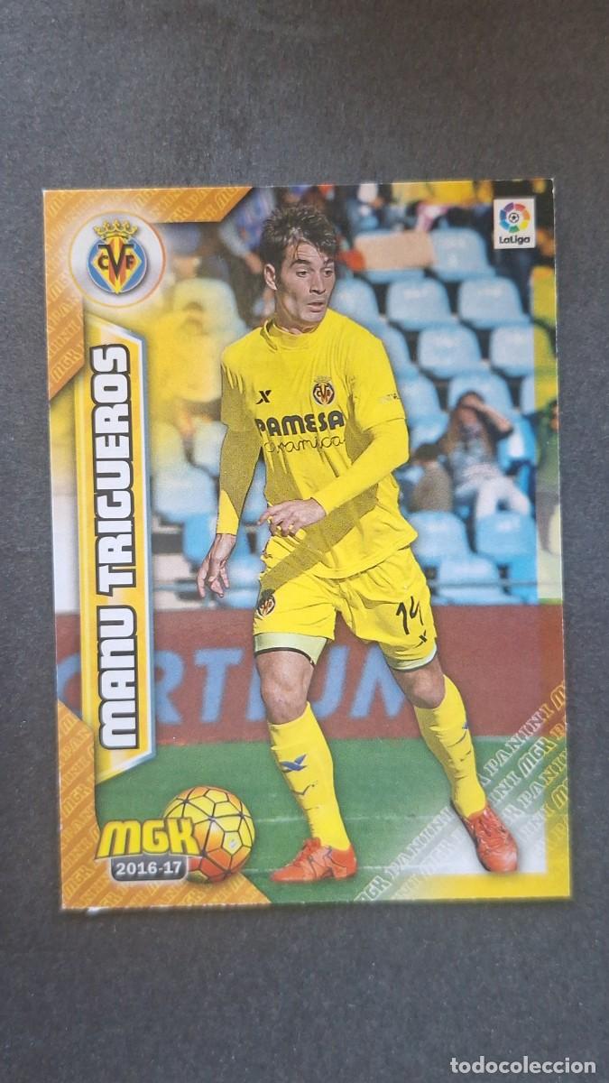 Football Stickers: L1 MANU TRIGUEROS VILLARREAL C. F. 528 PANINI MEGACRACKS 2016 2017 16 17