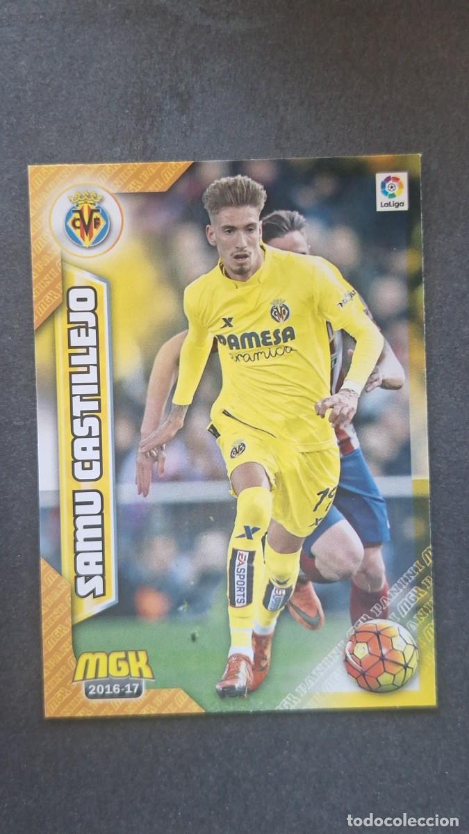 Cromos de f&uacute;tbol: L1 SAMU CASTILLEJO VILLARREAL C. F. 531 PANINI MEGACRACKS 2016 2017 16 17