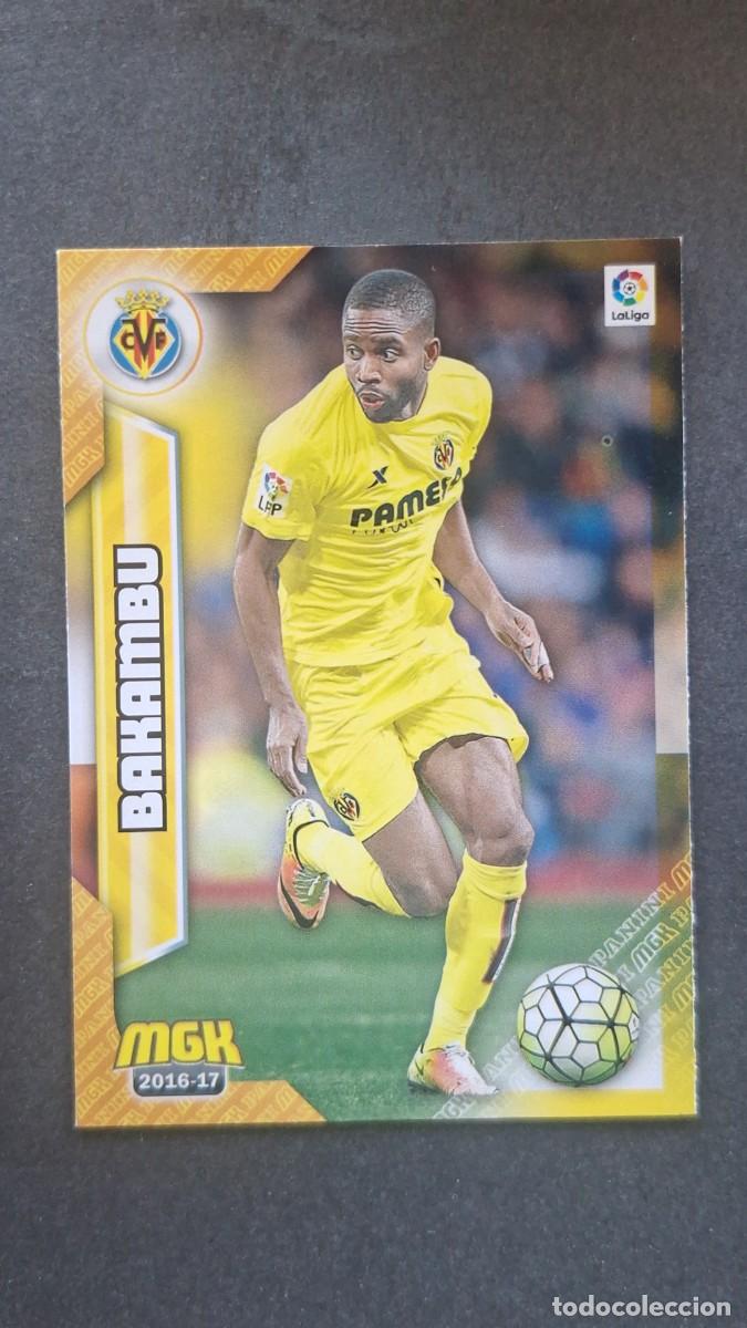 Cromos de f&uacute;tbol: L1 BAKAMBU VILLARREAL C. F. 533 PANINI MEGACRACKS 2016 2017 16 17