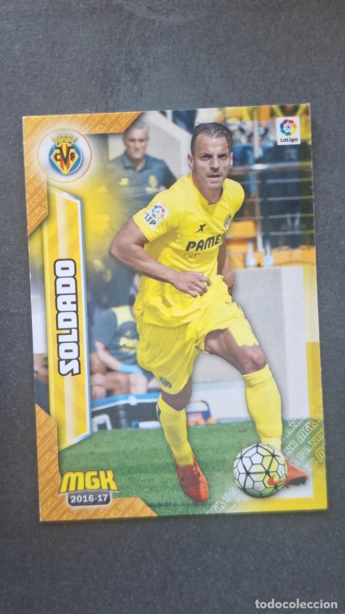 Cromos de f&uacute;tbol: L1 SOLDADO VILLARREAL C. F. 534 PANINI MEGACRACKS 2016 2017 16 17