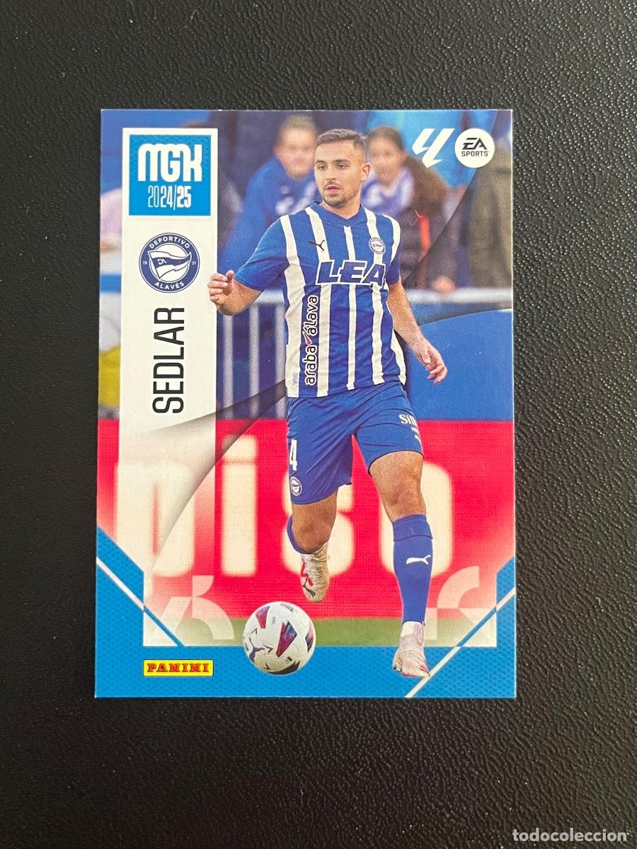 Cromos de f&uacute;tbol: 26 SEDLAR DEPORTIVO ALAV&Eacute;S MGK MEGACRACKS 24 25 PANINI CROMO LA LIGA EA SPORTS 2024 2025