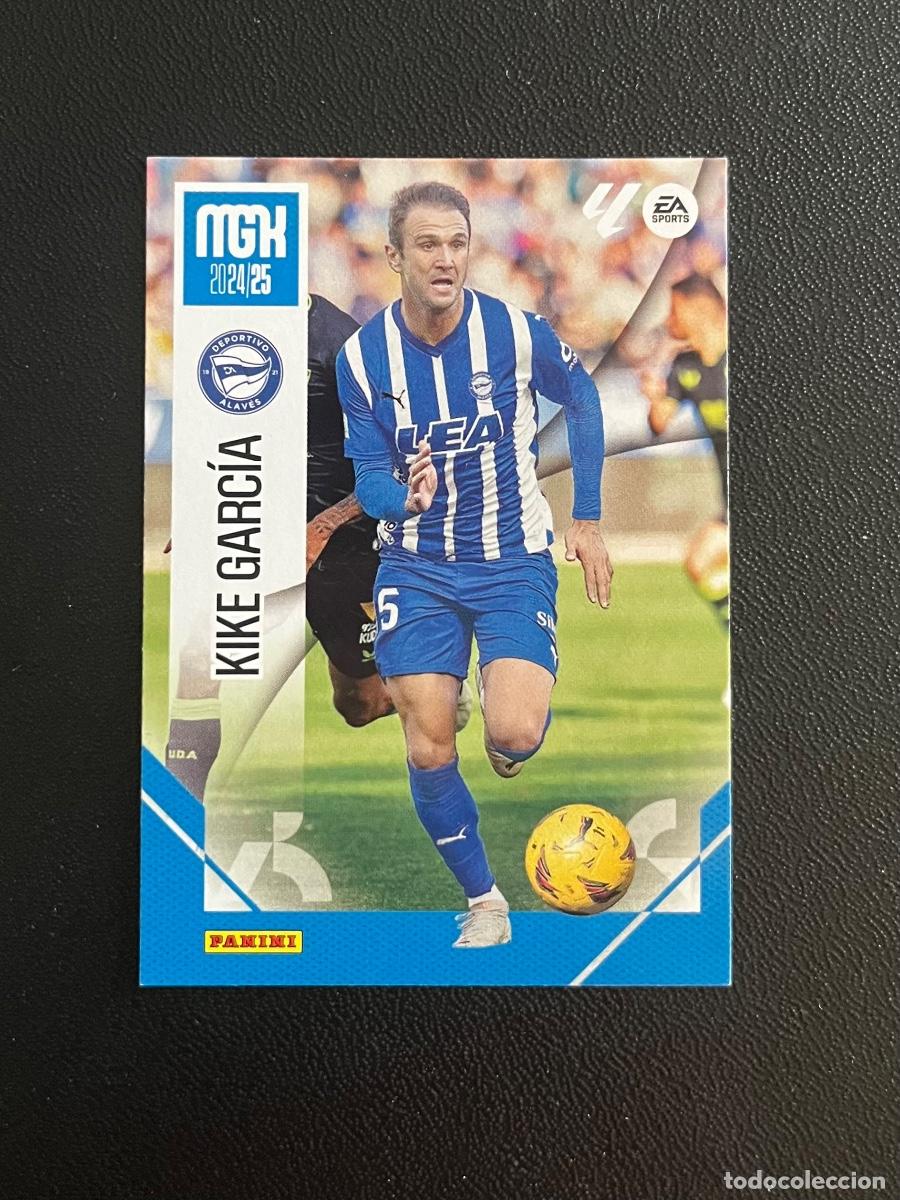 Cromos de f&uacute;tbol: 36 KIKE GARC&Iacute;A DEPORTIVO ALAV&Eacute;S MGK MEGACRACKS 24 25 PANINI CROMO LA LIGA EA SPORTS 2024 2025
