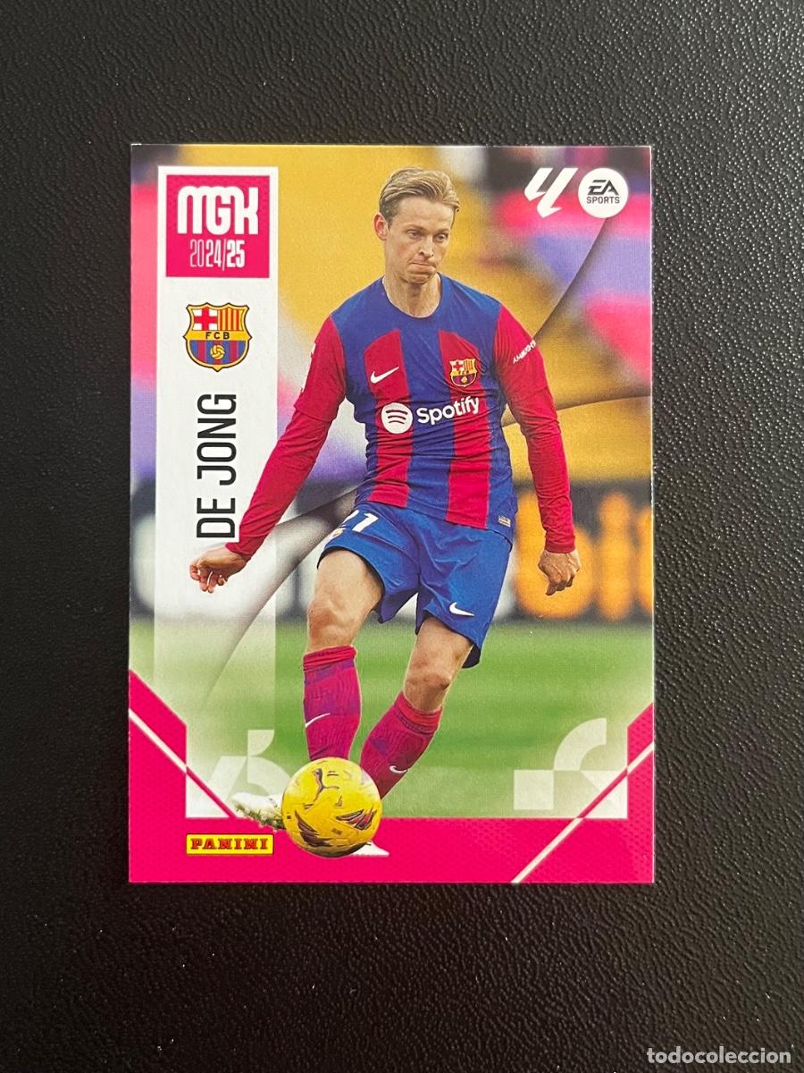 Cromos de f&uacute;tbol: 82 FRENKIE DE JONG FC BARCELONA BAR&Ccedil;A MGK MEGACRACKS 24 25 PANINI CROMO LA LIGA EA SPORTS 2024 2025
