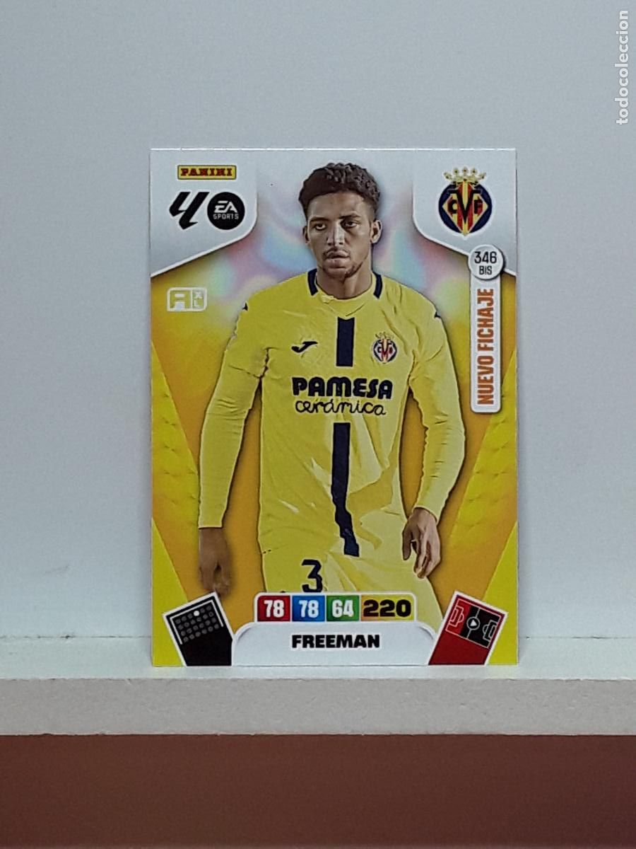 Cromos de f&uacute;tbol: ADRENALYN 2025 2026 25 26 ALBUM PANINI LIGA N 346BIS 346 BIS VALENCIA FREEMAN