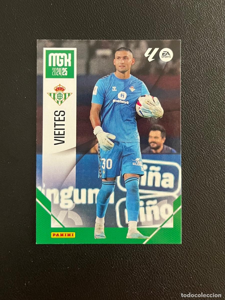 Cromos de f&uacute;tbol: 93 VIEITES REAL BETIS BALOMPI&Eacute; MGK MEGACRACKS 24 25 PANINI CROMO LA LIGA EA SPORTS 2024 2025