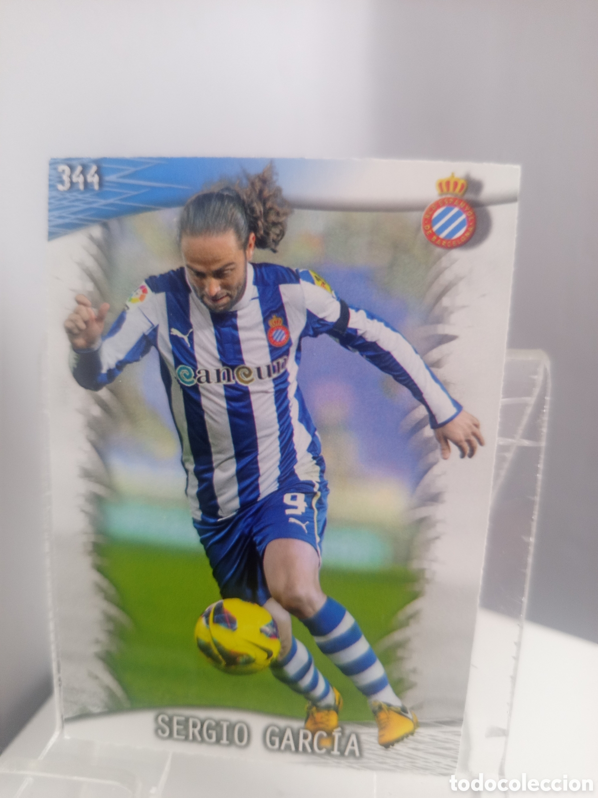 Cromos de f&uacute;tbol: ❇️ CROMO ⚽ SERGIO GARC&Iacute;A ESPA&Ntilde;OL 344 FICHAS LIGA QUIZ GAME 2014 13 14 2013 2014 MUNDICROMO ❇️