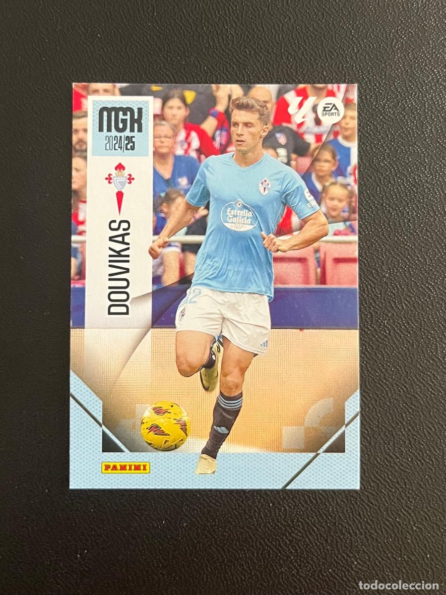 Cromos de f&uacute;tbol: 126 DOUVIKAS RC CELTA DE VIGO MGK MEGACRACKS 24 25 PANINI CROMO LA LIGA EA SPORTS 2024 2025