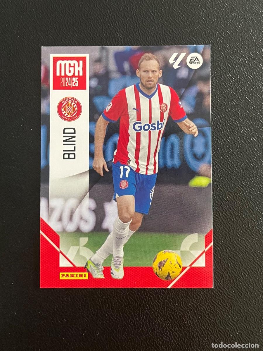 Cromos de f&uacute;tbol: 168 DALEY BLIND GIRONA FC MGK MEGACRACKS 24 25 PANINI CROMO LA LIGA EA SPORTS 2024 2025