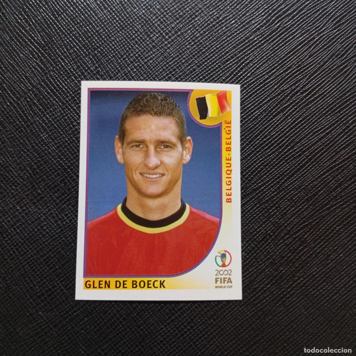 Cromos de f&uacute;tbol: 554 GLEN DE BOECK BELGICA PANINI 2002 MUNDIAL KOREA FUTBOL 02 CROMO - SIN PEGAR - A59 PG514