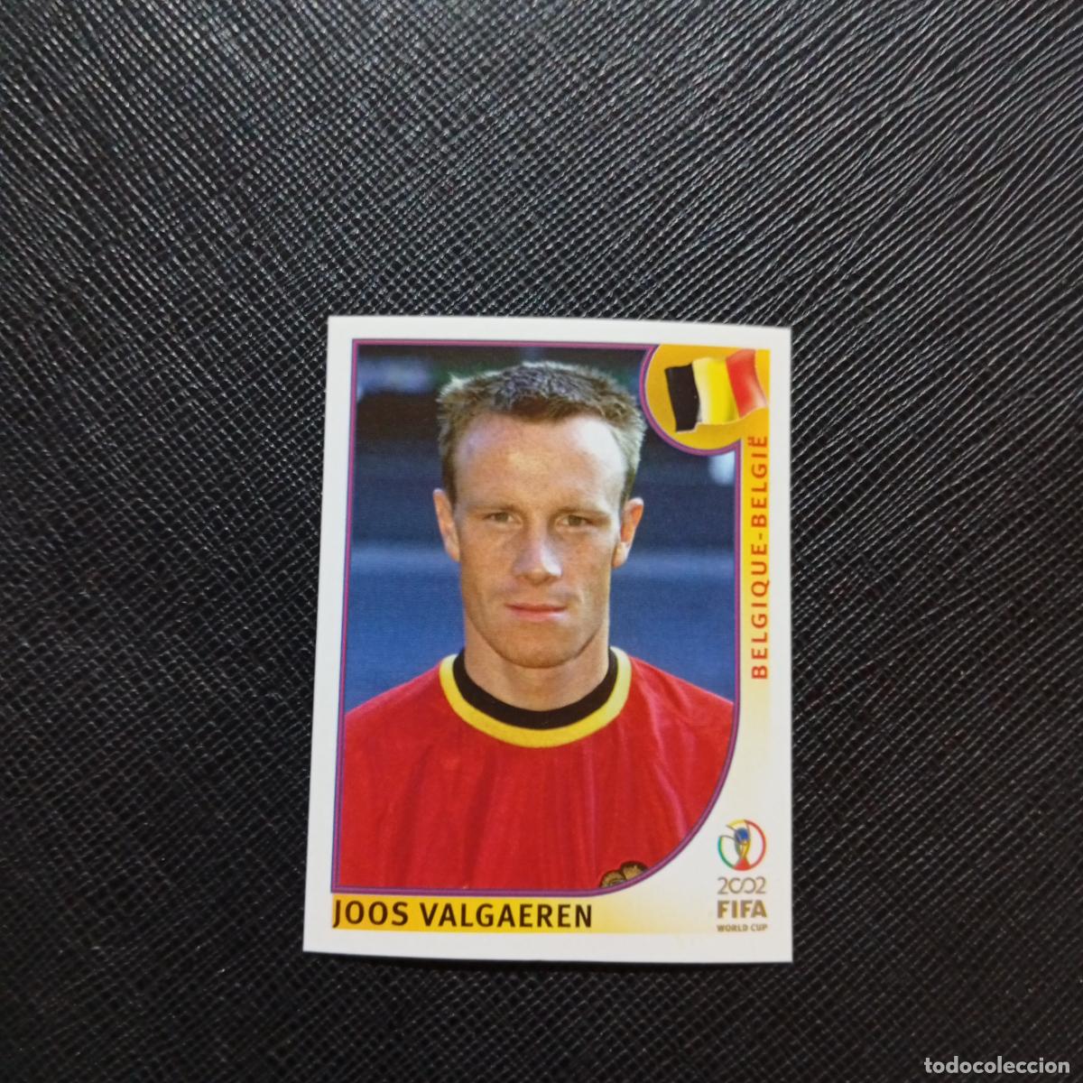 Cromos de f&uacute;tbol: 555 JOOS VALGAEREN BELGICA PANINI 2002 MUNDIAL KOREA FUTBOL 02 CROMO - SIN PEGAR - A59 PG514