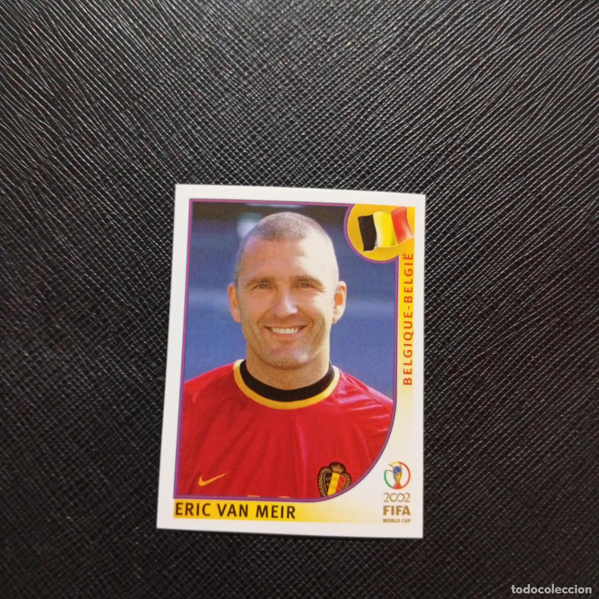 Cromos de f&uacute;tbol: 556 ERIC VAN MIER BELGICA PANINI 2002 MUNDIAL KOREA FUTBOL 02 CROMO - SIN PEGAR - A59 PG514