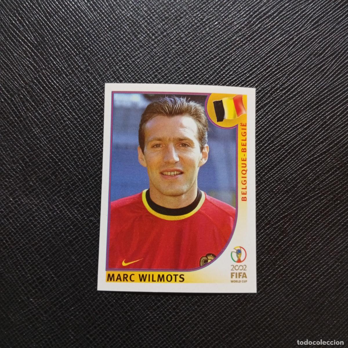 Cromos de f&uacute;tbol: 562 MARC WILMOTS BELGICA PANINI 2002 MUNDIAL KOREA FUTBOL 02 CROMO - SIN PEGAR - A59 PG532