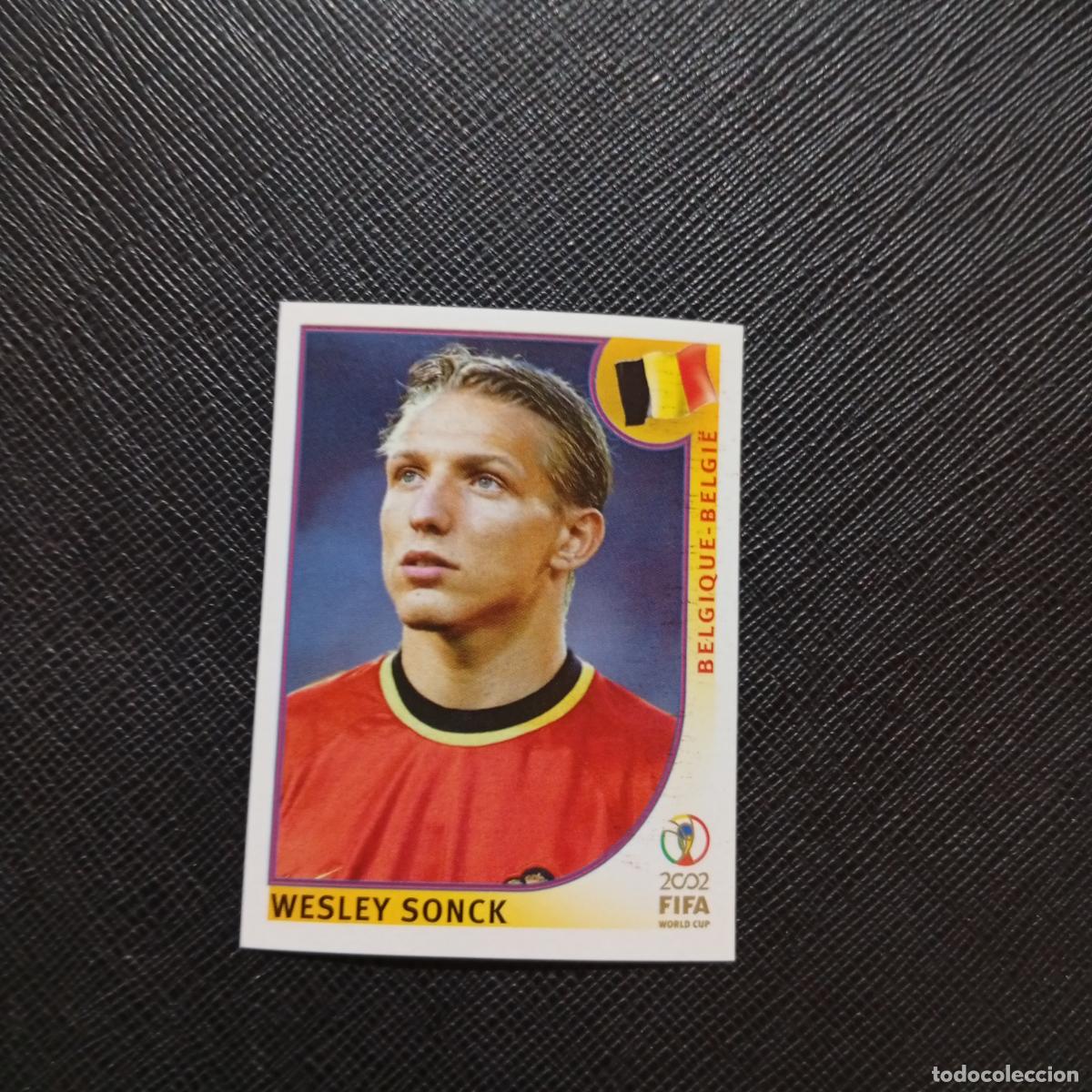 Cromos de f&uacute;tbol: 564 WESLEY SONCK BELGICA PANINI 2002 MUNDIAL KOREA FUTBOL 02 CROMO - SIN PEGAR - A59 PG532