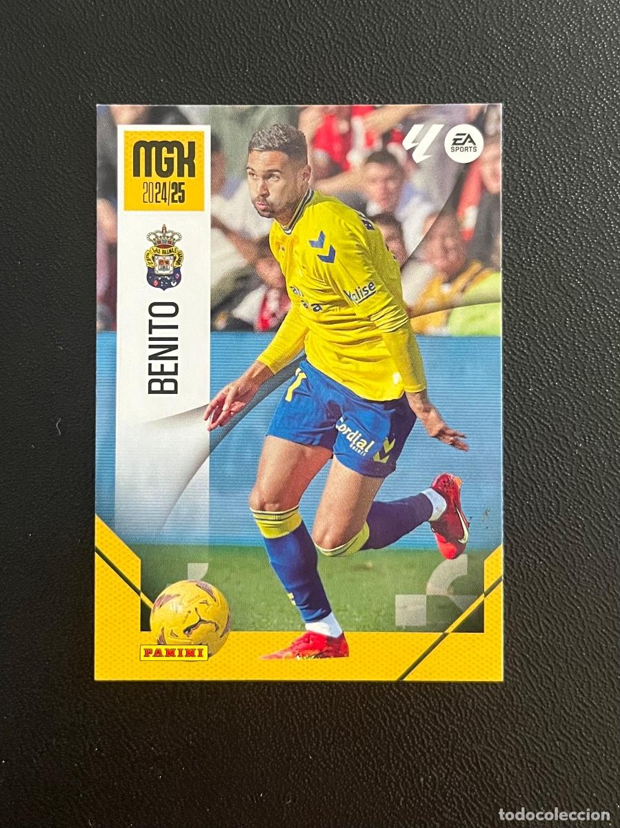 Cromos de f&uacute;tbol: 189 BENITO UD LAS PALMAS MGK MEGACRACKS 24 25 PANINI CROMO LA LIGA EA SPORTS 2024 2025