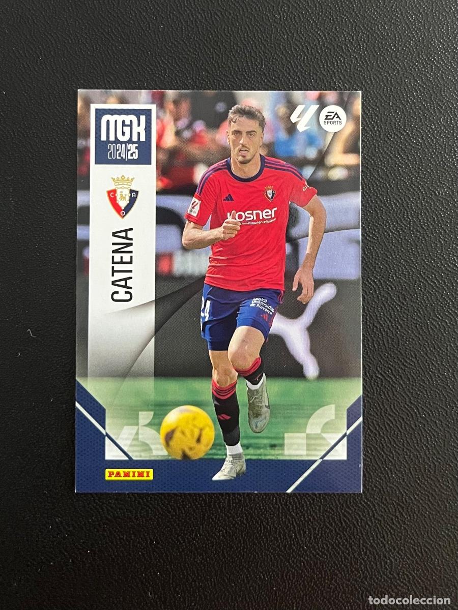 Cromos de f&uacute;tbol: 258 CATENA CA OSASUNA MGK MEGACRACKS 24 25 PANINI CROMO LA LIGA EA SPORTS 2024 2025