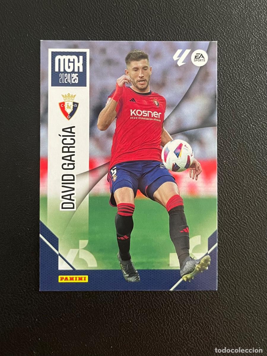 Cromos de f&uacute;tbol: 259 DAVID GARC&Iacute;A CA OSASUNA MGK MEGACRACKS 24 25 PANINI CROMO LA LIGA EA SPORTS 2024 2025