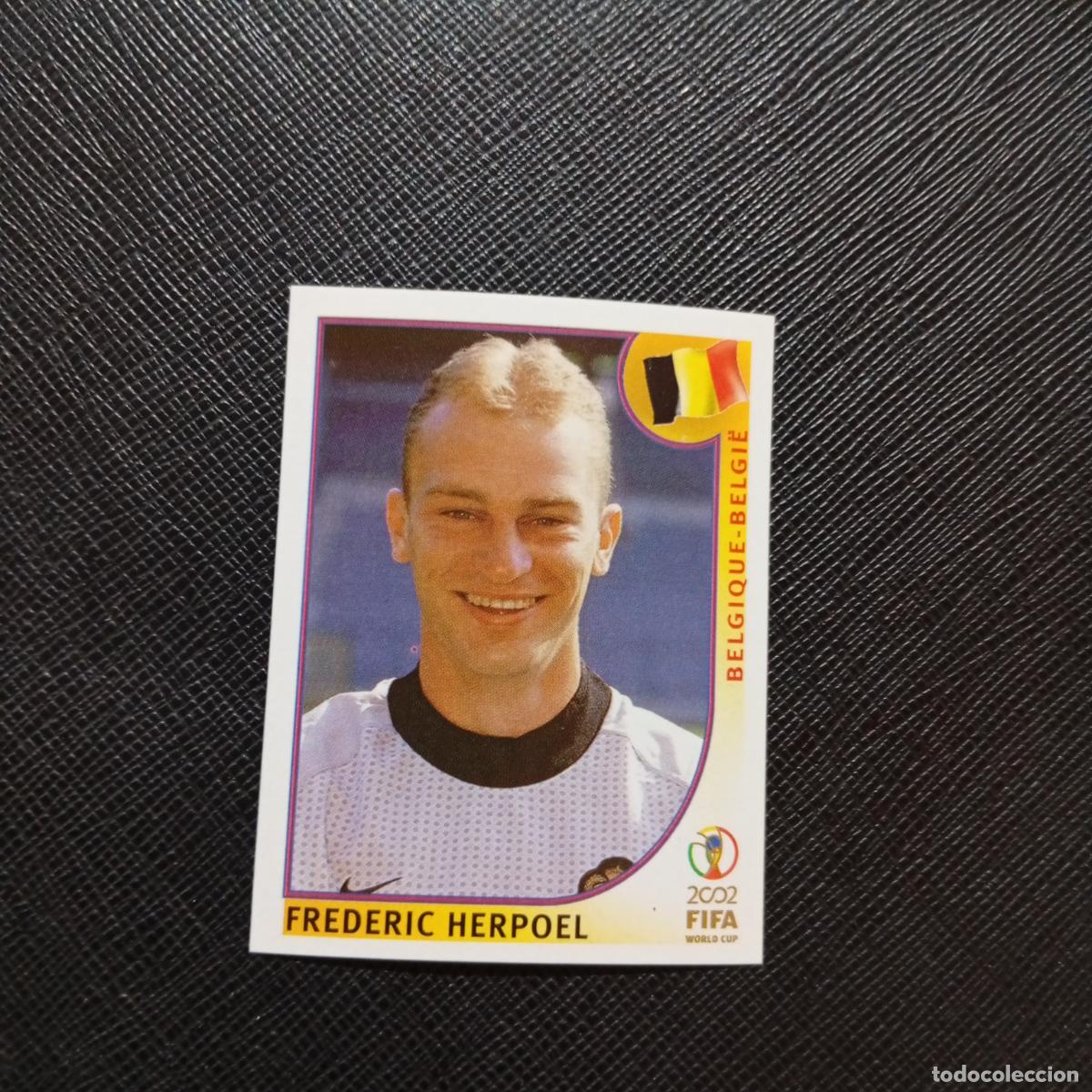 Cromos de f&uacute;tbol: 566 FREDERIC HERPOEL BELGICA PANINI 2002 MUNDIAL KOREA FUTBOL 02 CROMO - SIN PEGAR - A59 PG532