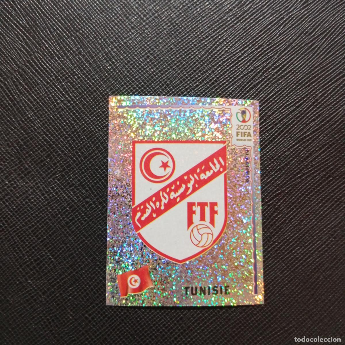 Cromos de f&uacute;tbol: 567 ESCUDO TUNEZ PANINI 2002 MUNDIAL KOREA FUTBOL 02 CROMO - SIN PEGAR - A59 PG532