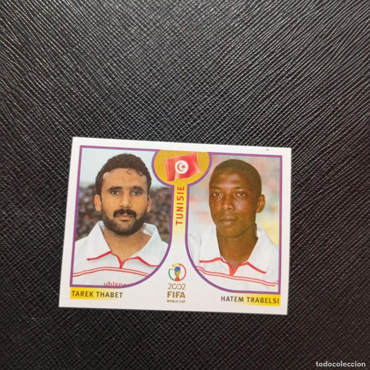 Cromos de f&uacute;tbol: 571 TUNEZ PANINI 2002 MUNDIAL KOREA FUTBOL 02 CROMO - SIN PEGAR - A58 PG496