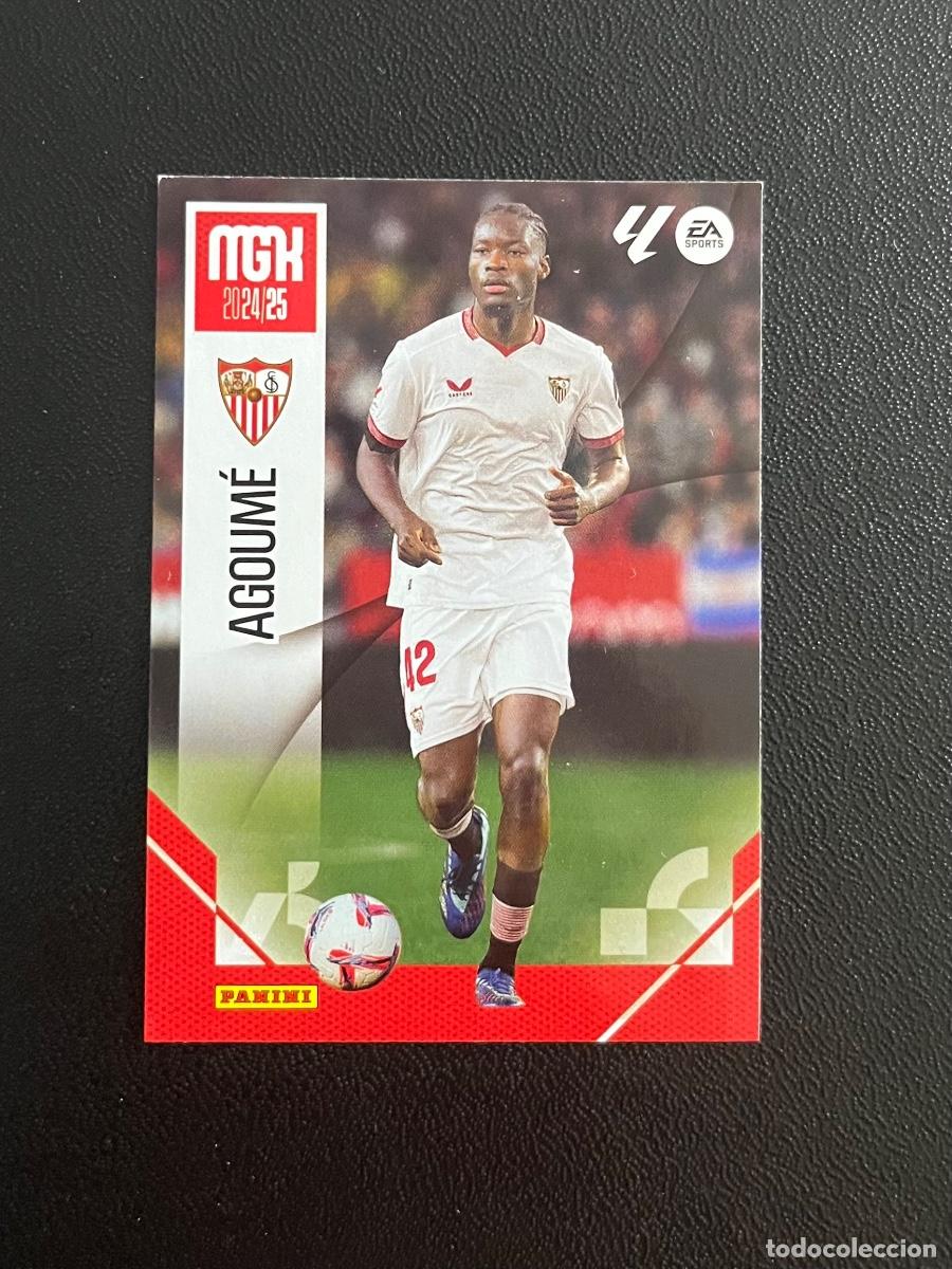 Cromos de f&uacute;tbol: 317 AGOUM&Eacute; SEVILLA FC MGK MEGACRACKS 24 25 PANINI CROMO LA LIGA EA SPORTS 2024 2025