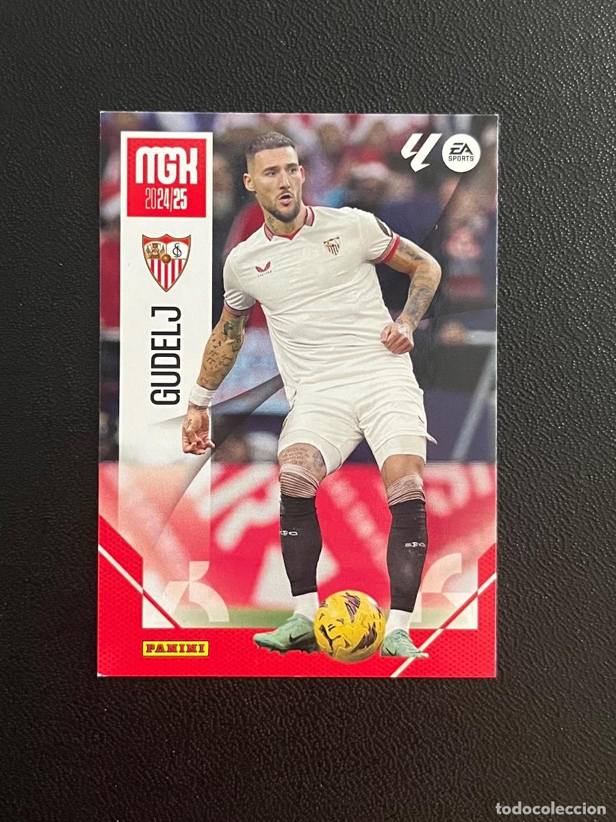 Cromos de f&uacute;tbol: 319 GUDELJ SEVILLA FC MGK MEGACRACKS 24 25 PANINI CROMO LA LIGA EA SPORTS 2024 2025