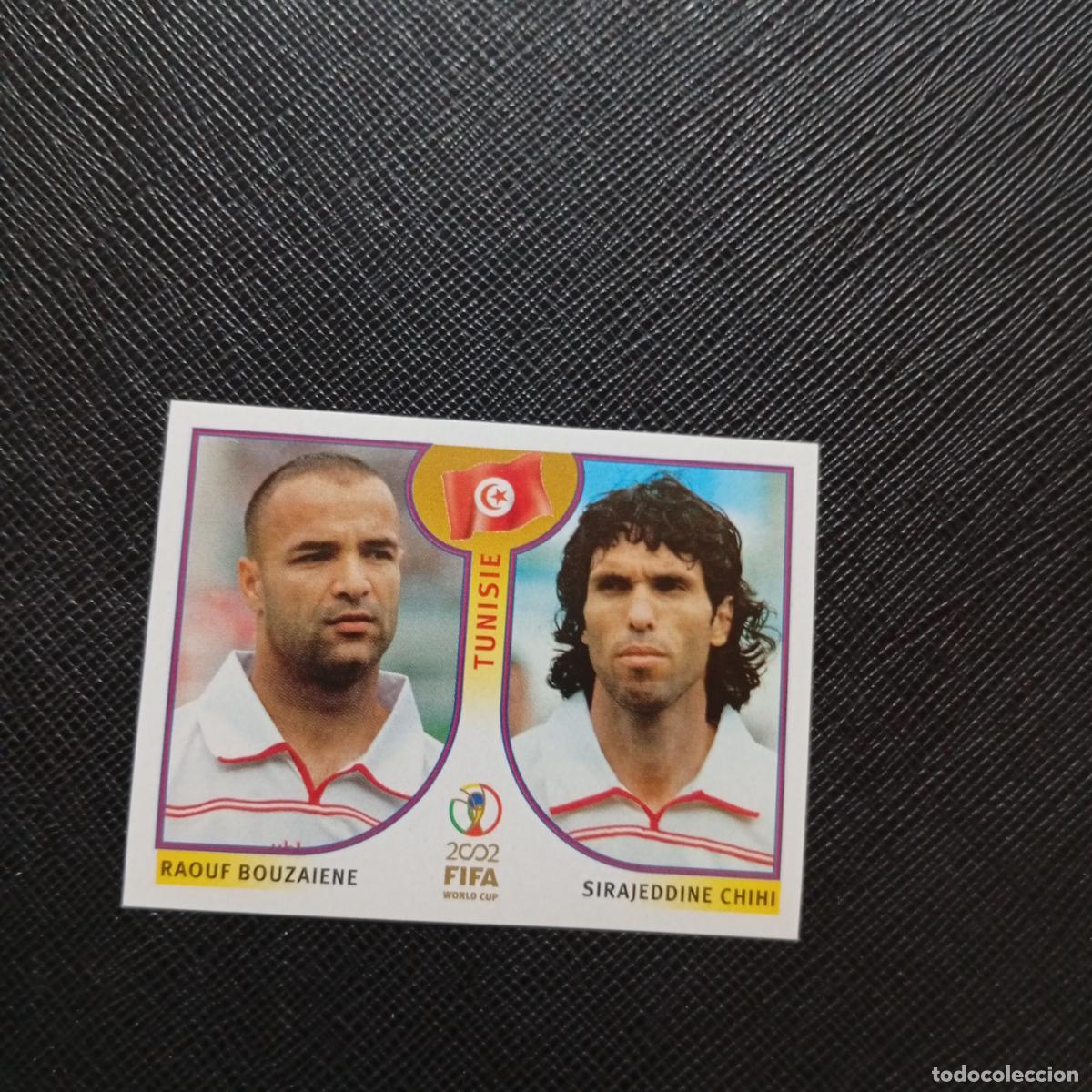 Cromos de f&uacute;tbol: 572 TUNEZ PANINI 2002 MUNDIAL KOREA FUTBOL 02 CROMO - SIN PEGAR - A58 PG496
