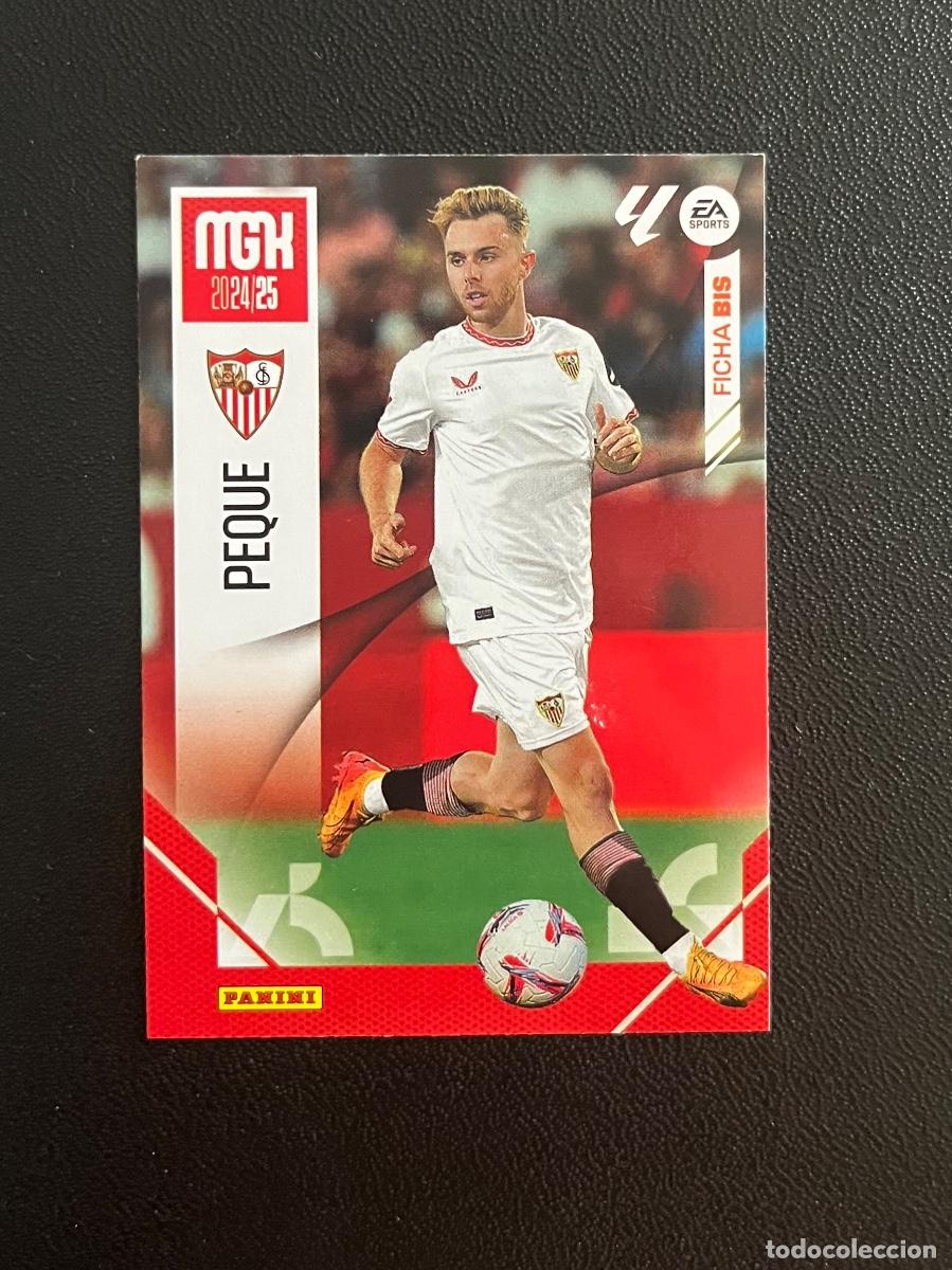 Cromos de f&uacute;tbol: 321 BIS PEQUE SEVILLA FC MGK MEGACRACKS 24 25 PANINI CROMO LA LIGA EA SPORTS 2024 2025