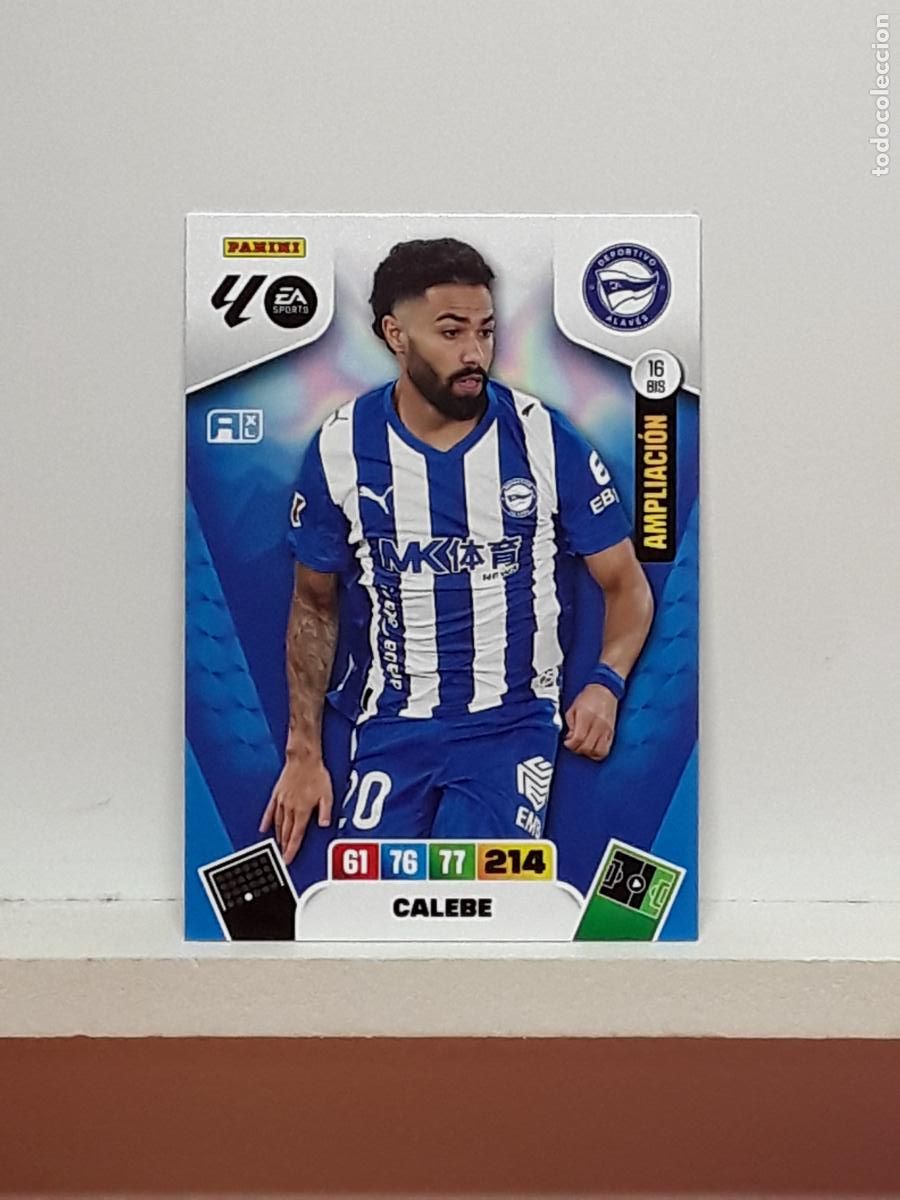 Cromos de f&uacute;tbol: ADRENALYN 2025 2026 25 26 ALBUM PANINI LIGA N 16BIS 16 BIS ALAVES LIMITADA CALEBE