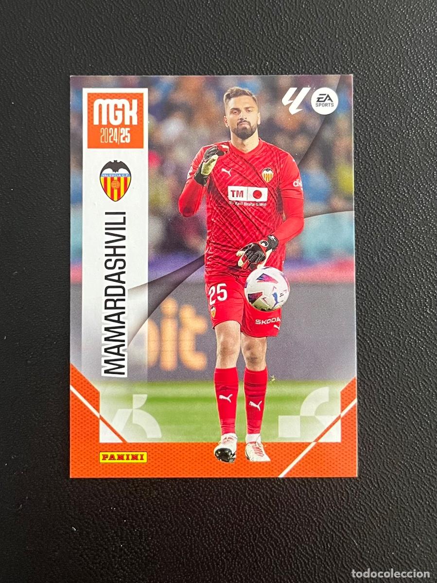 Cromos de f&uacute;tbol: 326 MAMARDASHVILI VALENCIA CF MGK MEGACRACKS 24 25 PANINI CROMO LA LIGA EA SPORTS 2024 2025