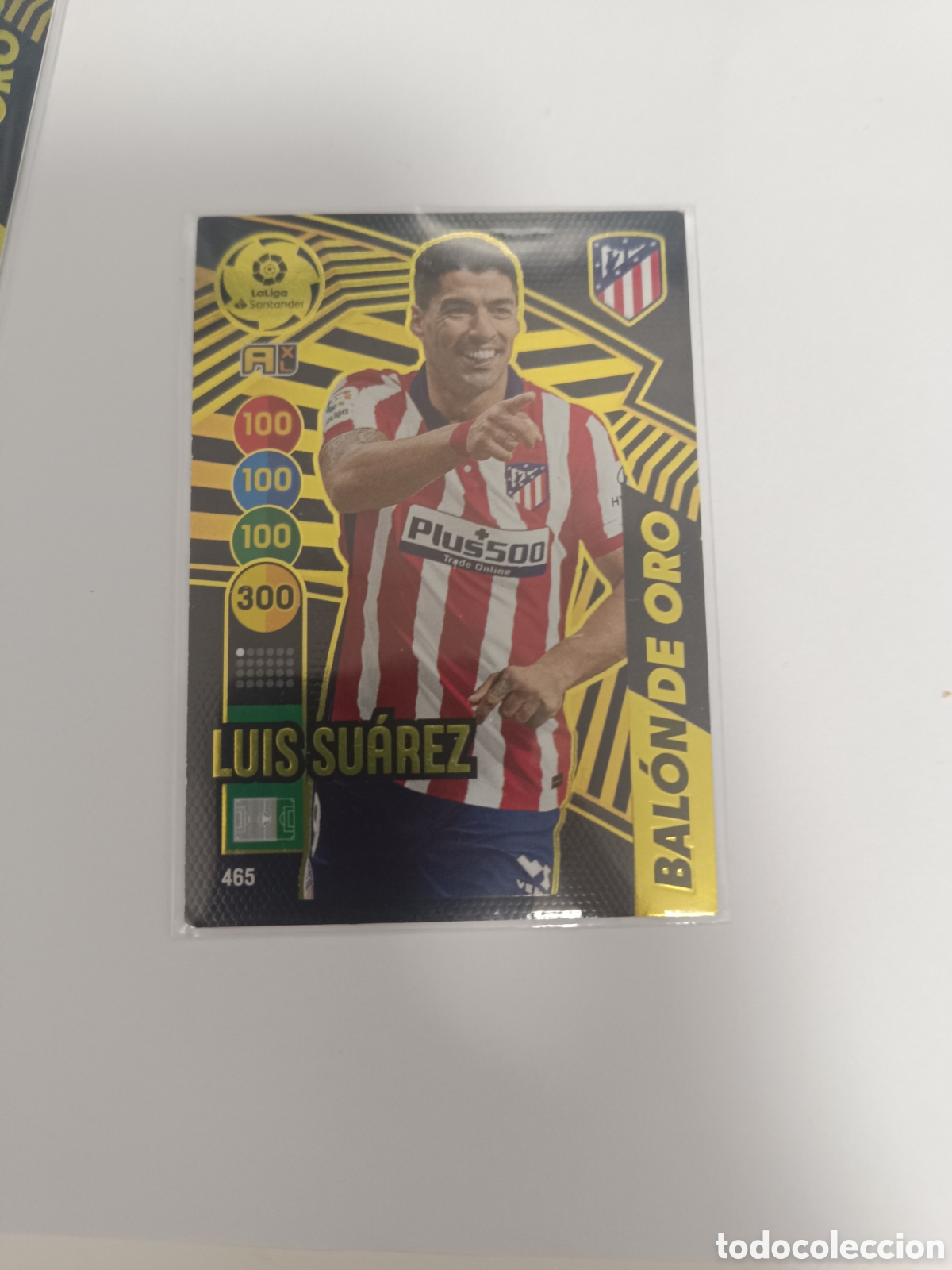 Cromos de f&uacute;tbol: Adrenalyn 20-21 bal&oacute;n de oro lui Su&aacute;rez 465