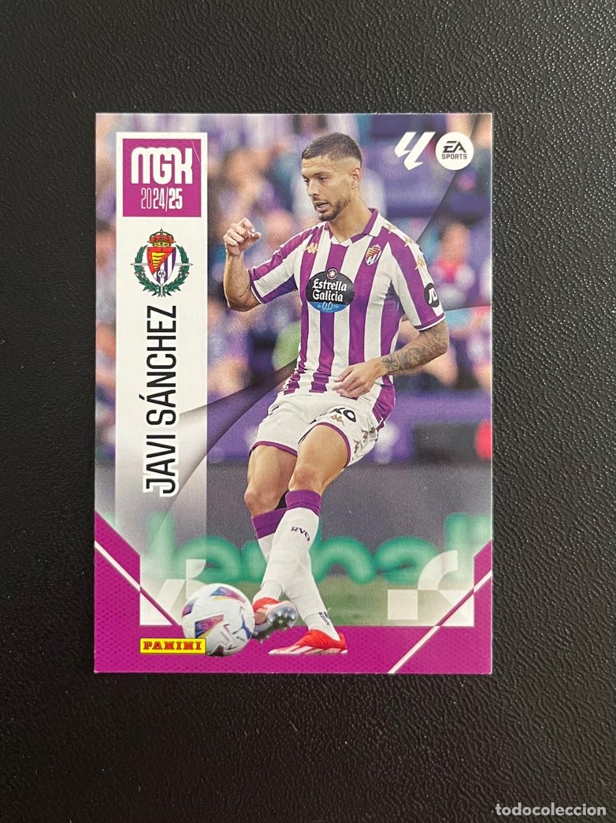 Cromos de f&uacute;tbol: 348 JAVI S&Aacute;NCHEZ REAL VALLADOLID MGK MEGACRACKS 24 25 PANINI CROMO LA LIGA EA SPORTS 2024 2025