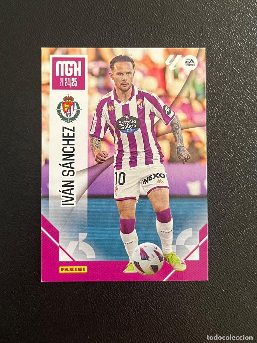 Cromos de f&uacute;tbol: 357 IV&Aacute;N S&Aacute;NCHEZ REAL VALLADOLID MGK MEGACRACKS 24 25 PANINI CROMO LA LIGA EA SPORTS 2024 2025