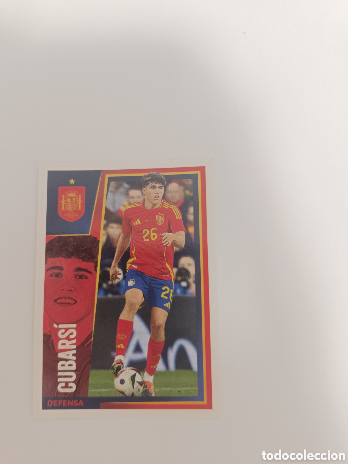 Cromos de f&uacute;tbol: Vamos selecci&oacute;n euro 2024 carrefour 13 cubarsi