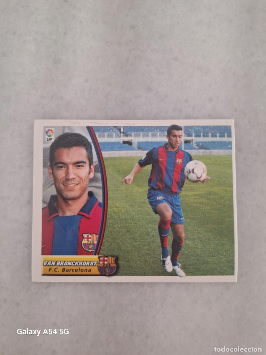 Cromos de f&uacute;tbol: FICHAJE 37 VAN BRONCKHORST ESTE 03 04 NUEVO DE SOBRE
