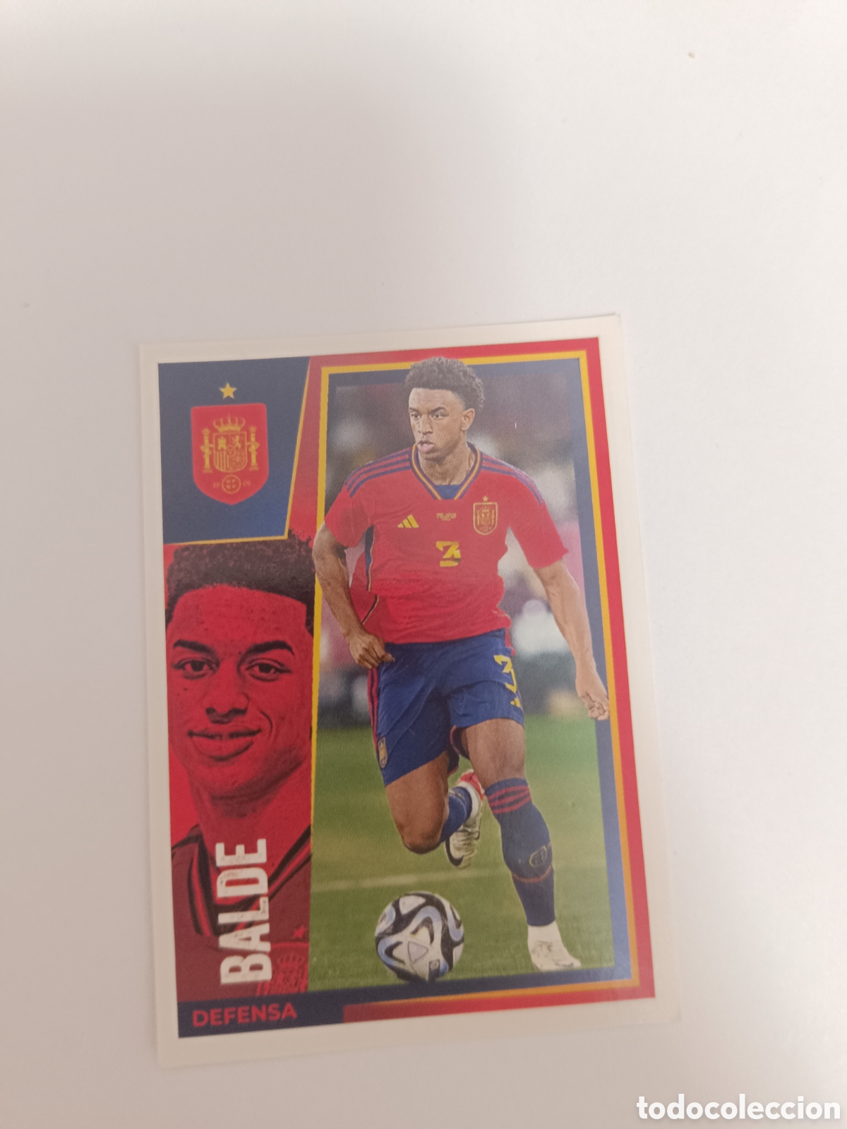 Cromos de f&uacute;tbol: Vamos selecci&oacute;n euro 2024 carrefour 17 balde