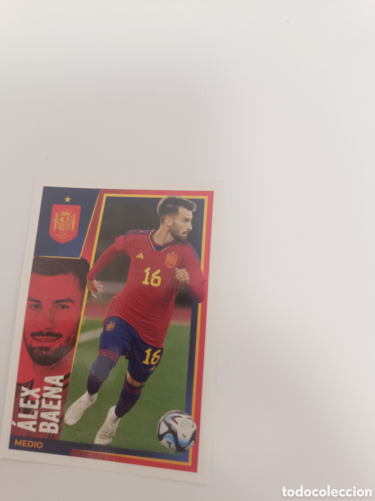 Cromos de f&uacute;tbol: Vamos selecci&oacute;n euro 2024 carrefour 21 baena