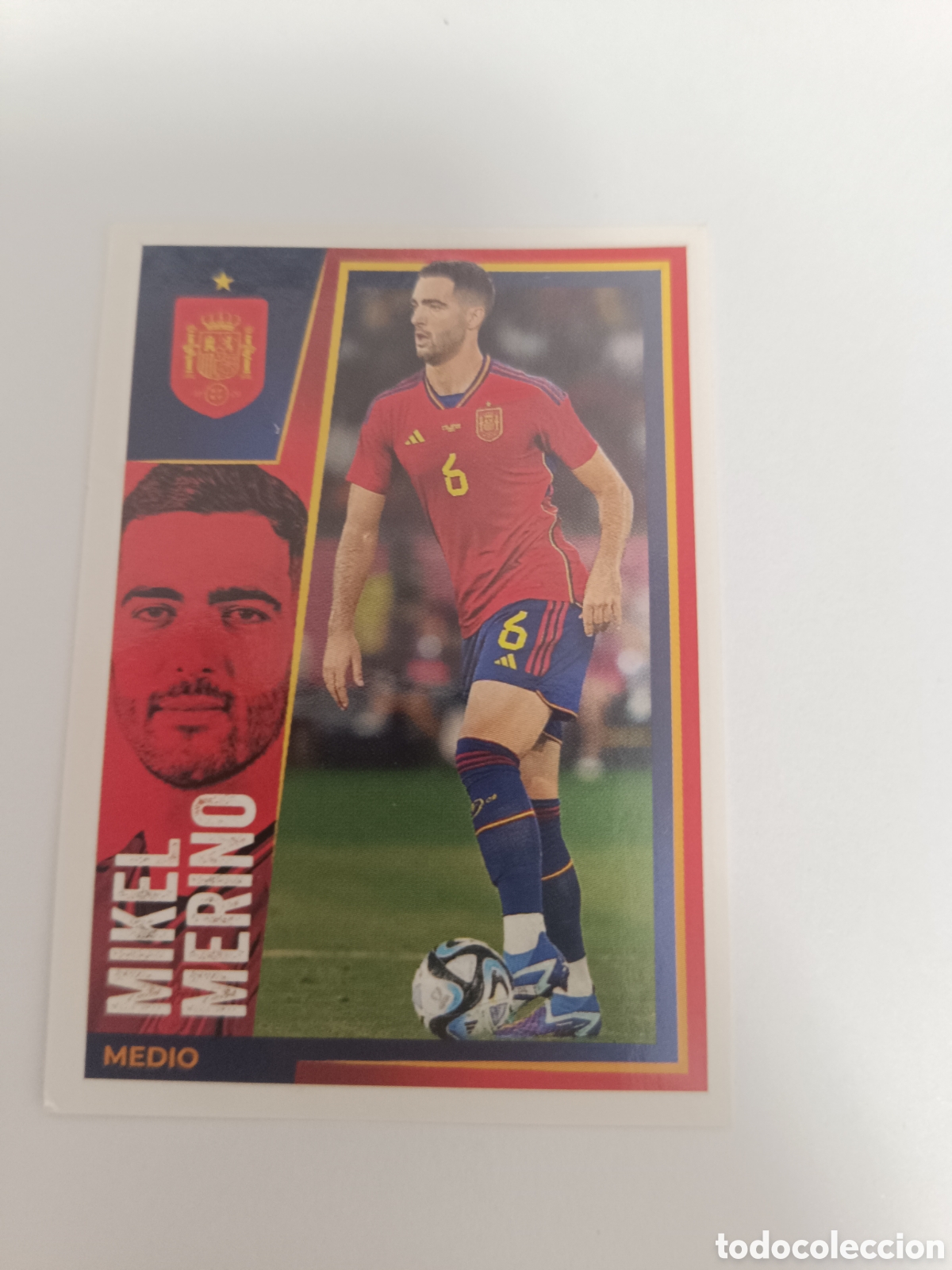 Cromos de f&uacute;tbol: Vamos selecci&oacute;n euro 2024 carrefour 22 merino