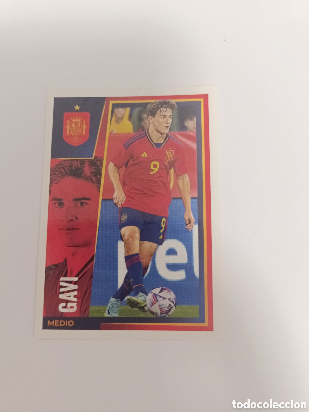 Cromos de f&uacute;tbol: Vamos selecci&oacute;n euro 2024 carrefour 23 gavi