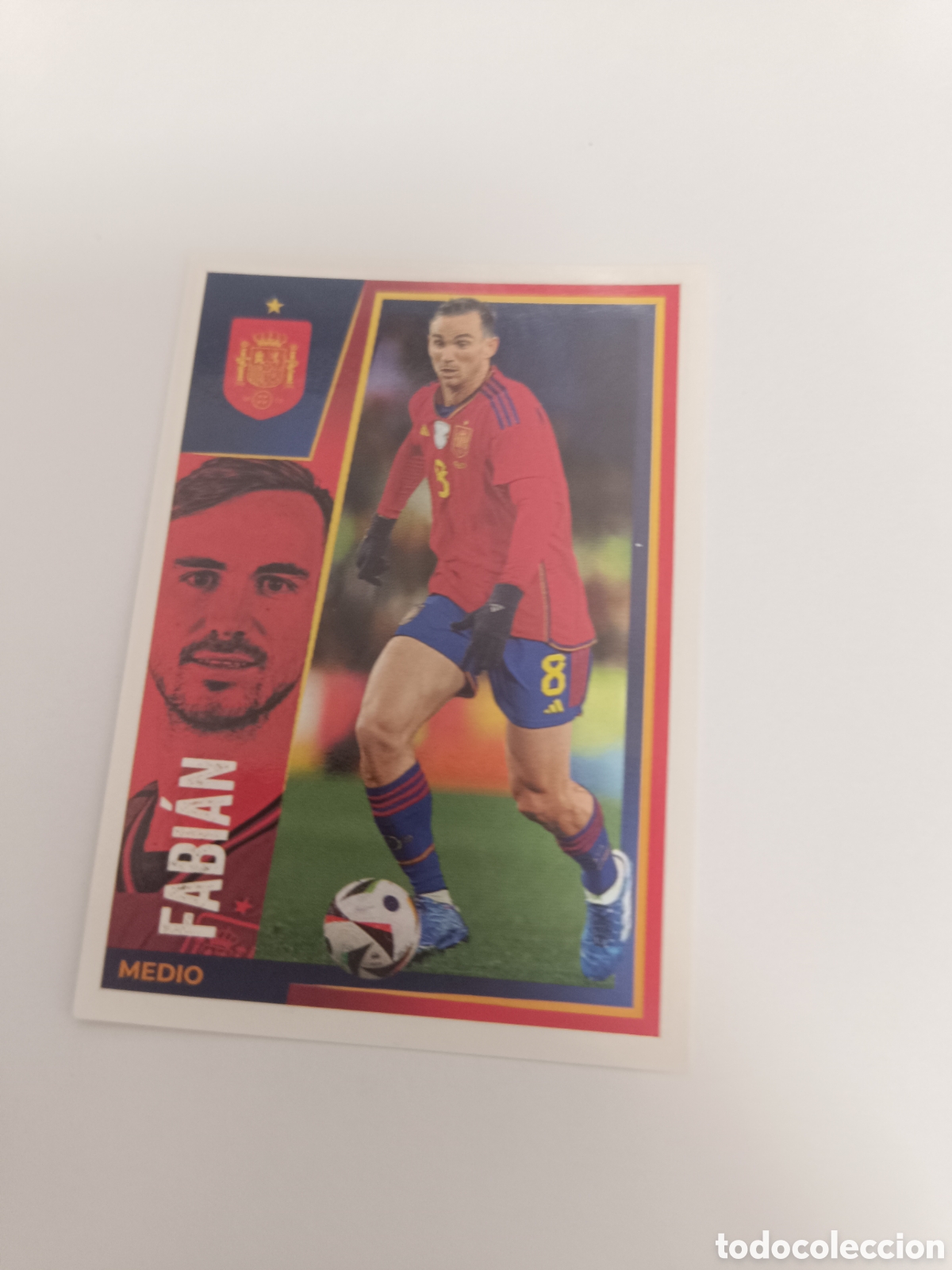 Cromos de f&uacute;tbol: Vamos selecci&oacute;n euro 2024 carrefour 24 fabian
