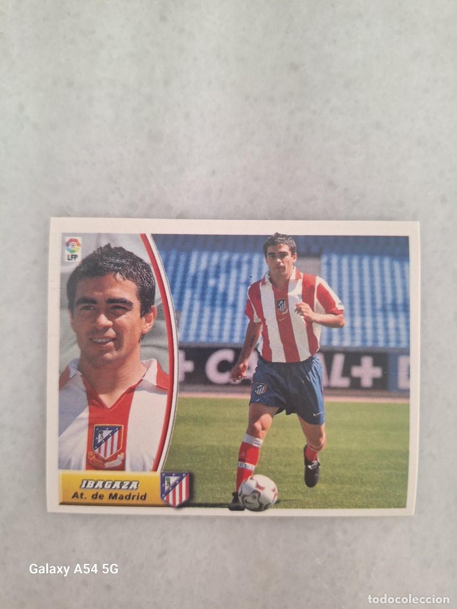 Cromos de f&uacute;tbol: FICHAJE 42 IBAGAZA ATCO MADRID ESTE 03 04 NUEVO DE SOBRE