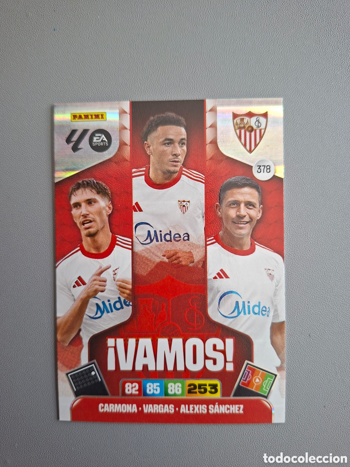 Cromos de f&uacute;tbol: Vamos Sevilla 378 - Adrenalyn 2025 2026 25 26