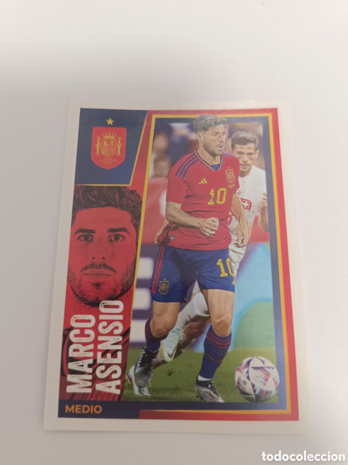 Cromos de f&uacute;tbol: Vamos selecci&oacute;n euro 2024 carrefour 27 asensio